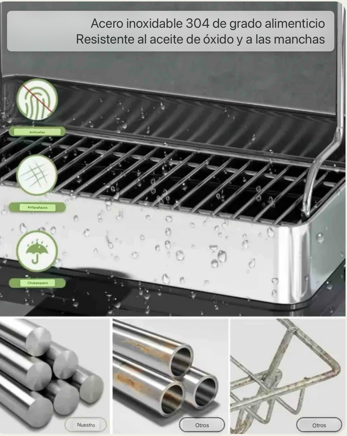 Escurridor de platos PREMIUM dos pisos.