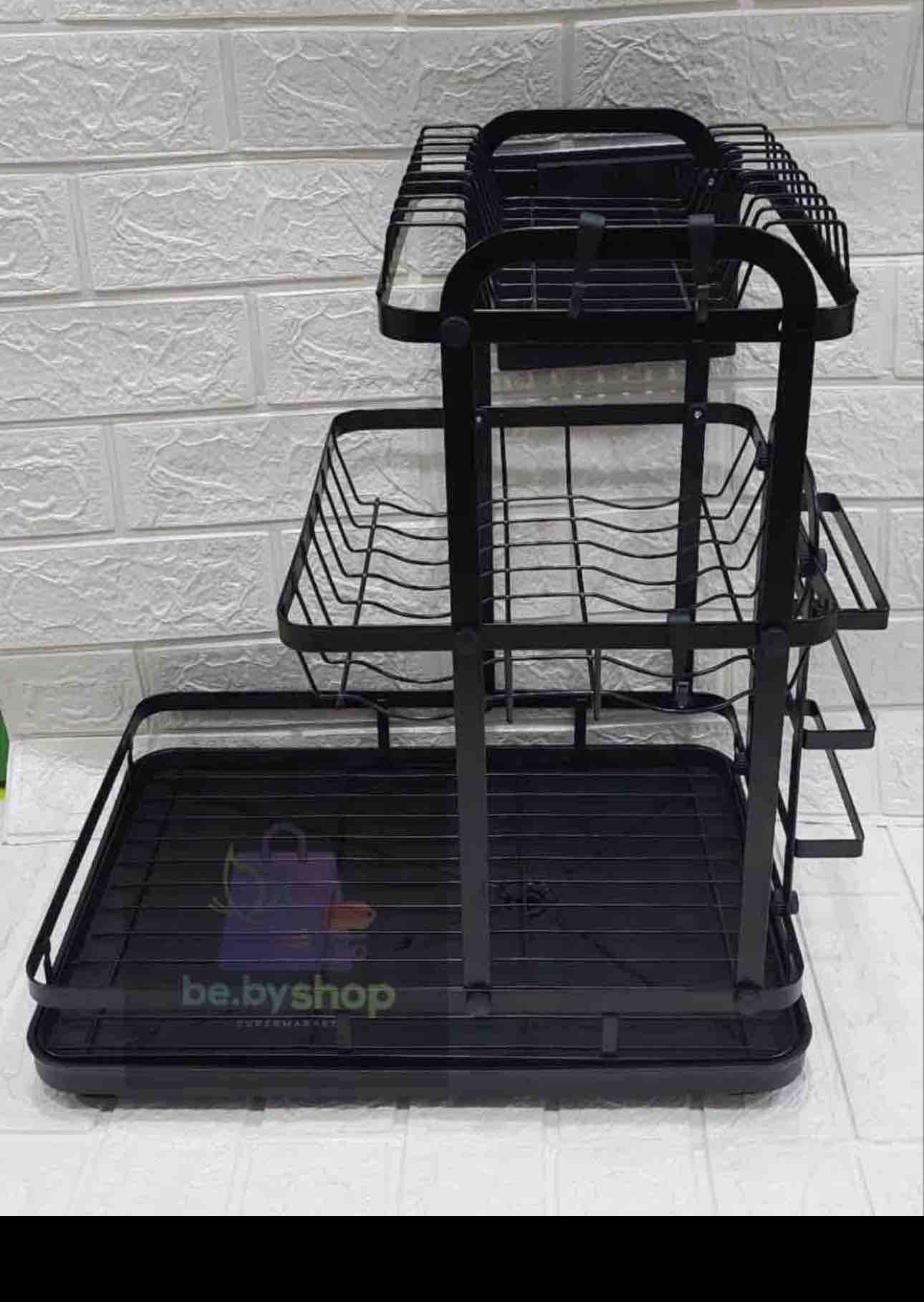 Escurridor de platos de 3 pisos