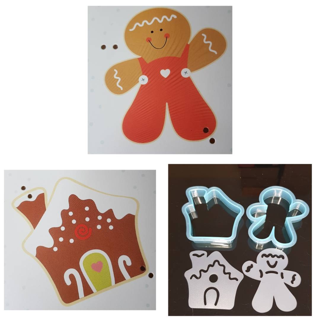 "Set de cortadores navideños "