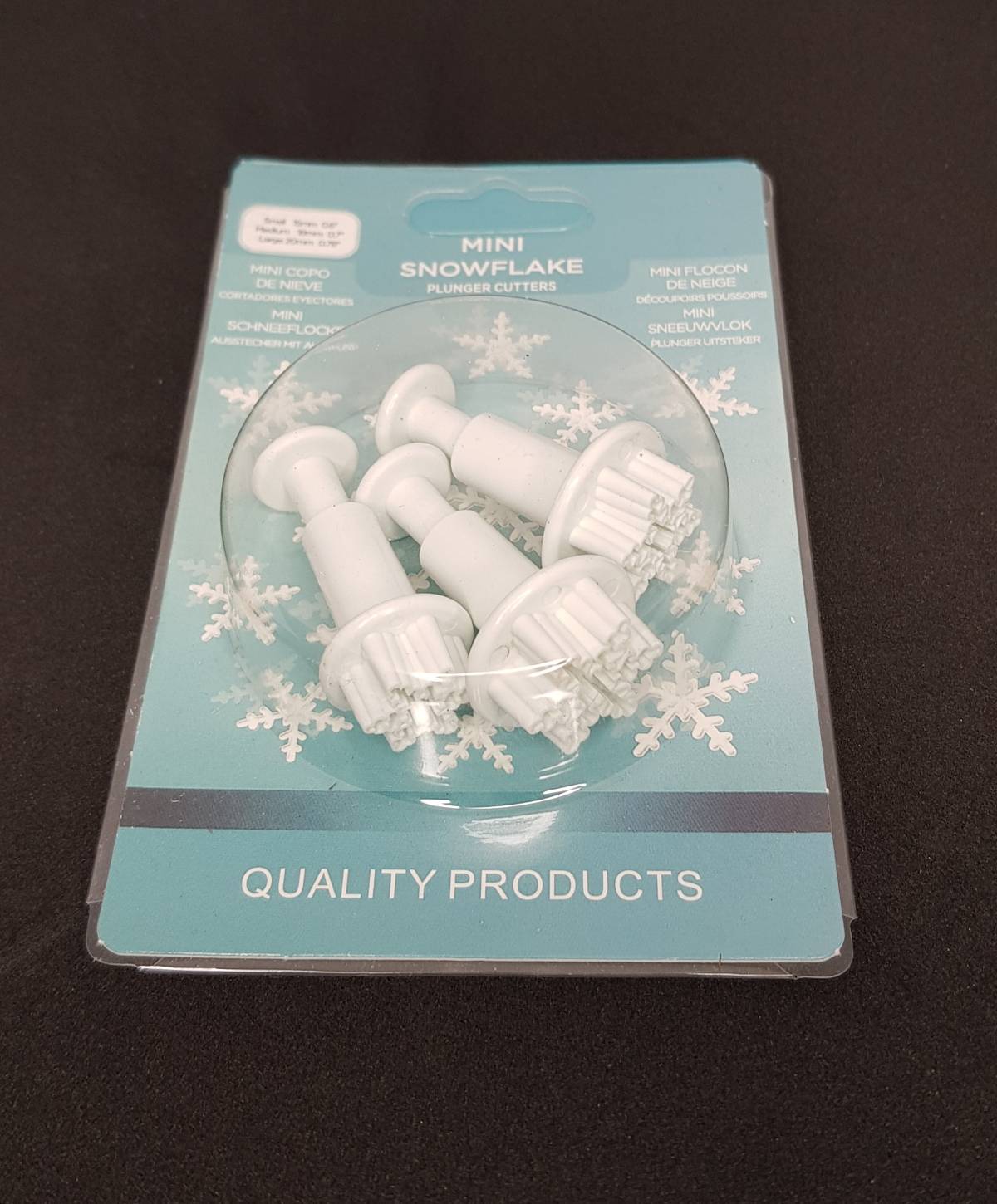 "Mini copos de nieve expulsor"