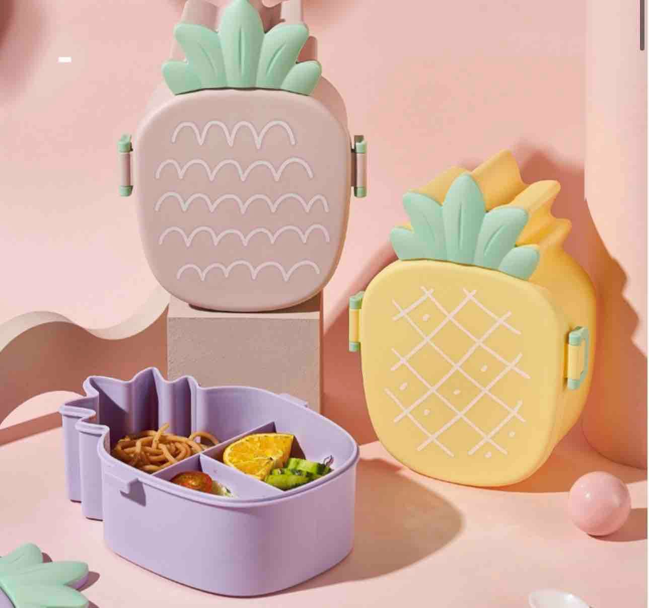 Contenedor para alimentos con divisiones