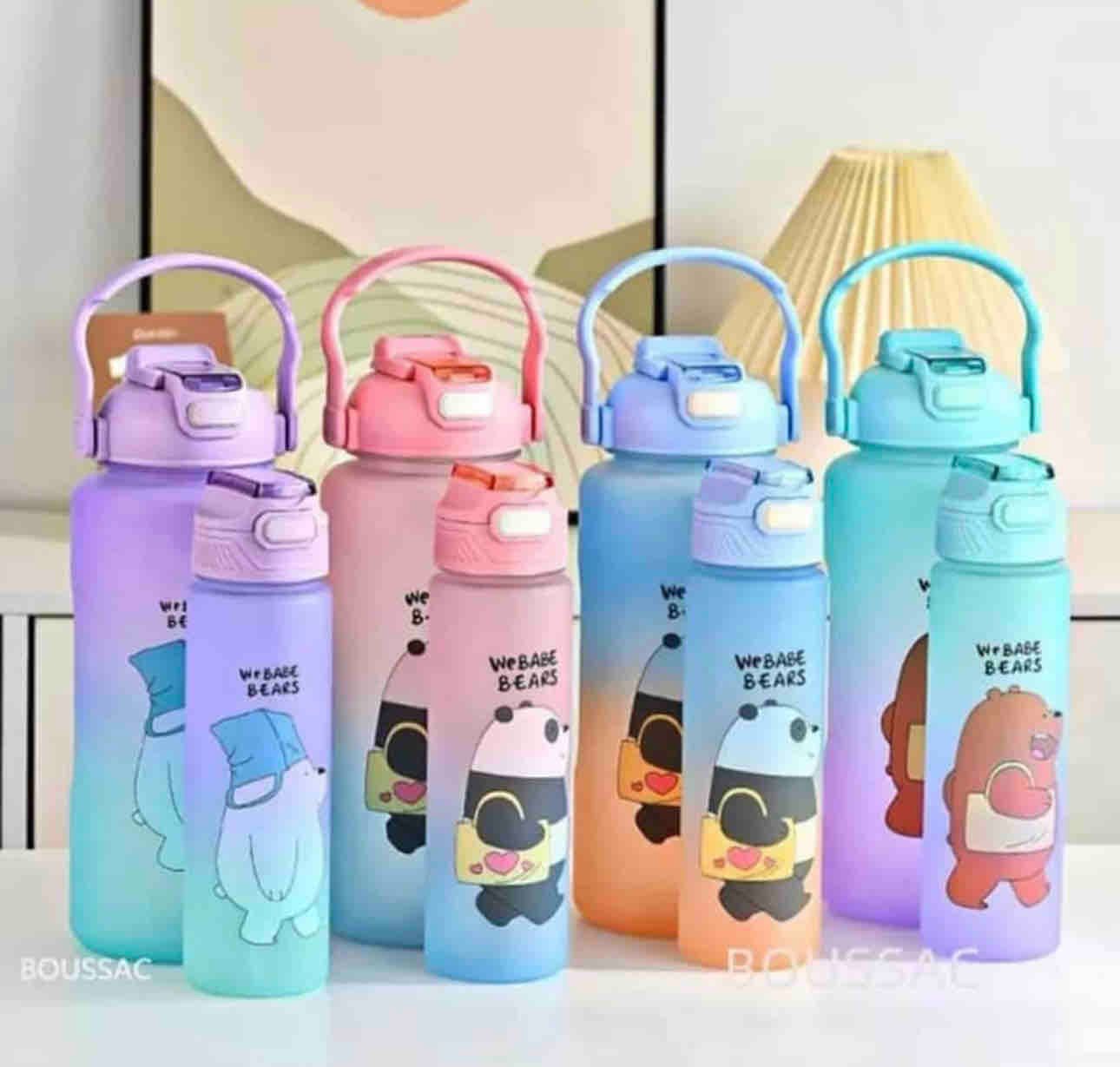 Dúo de botellas de agua