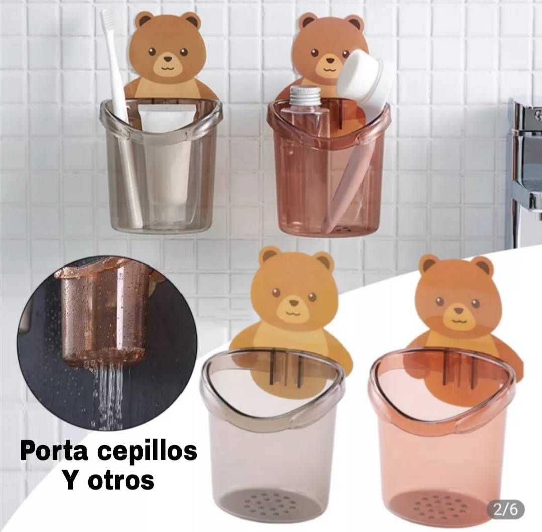 Oso porta cepillo y otros