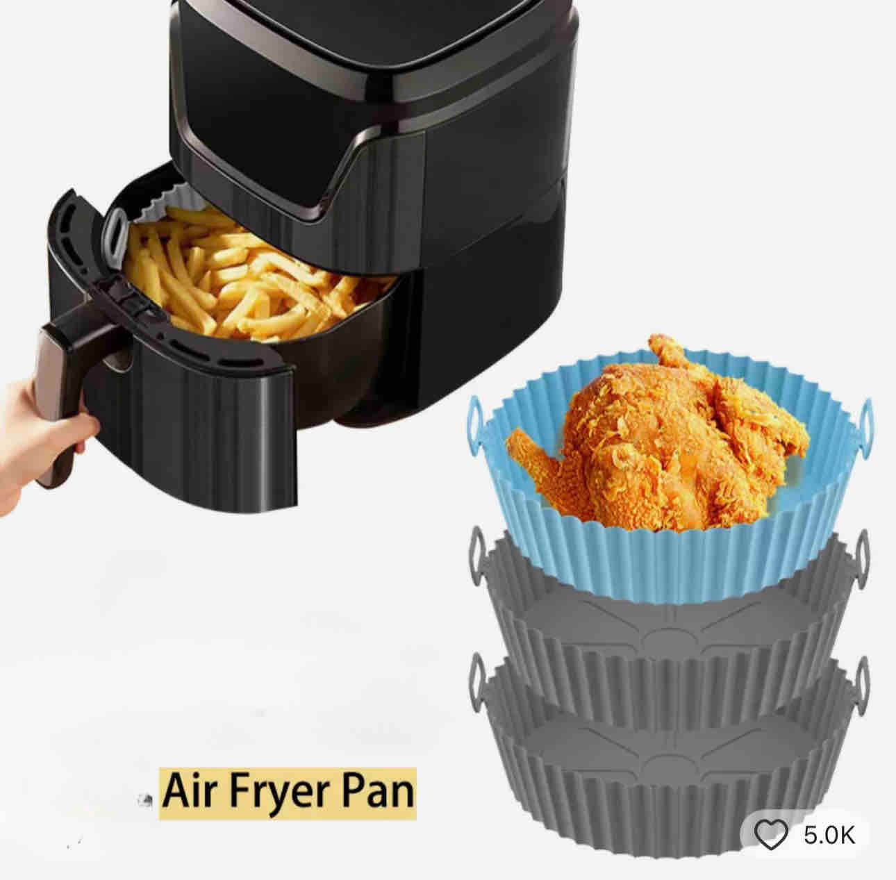 Silicona para freidora de aire