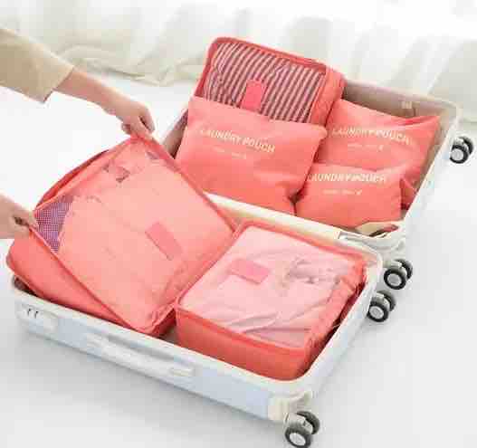 Organizadores de maleta.