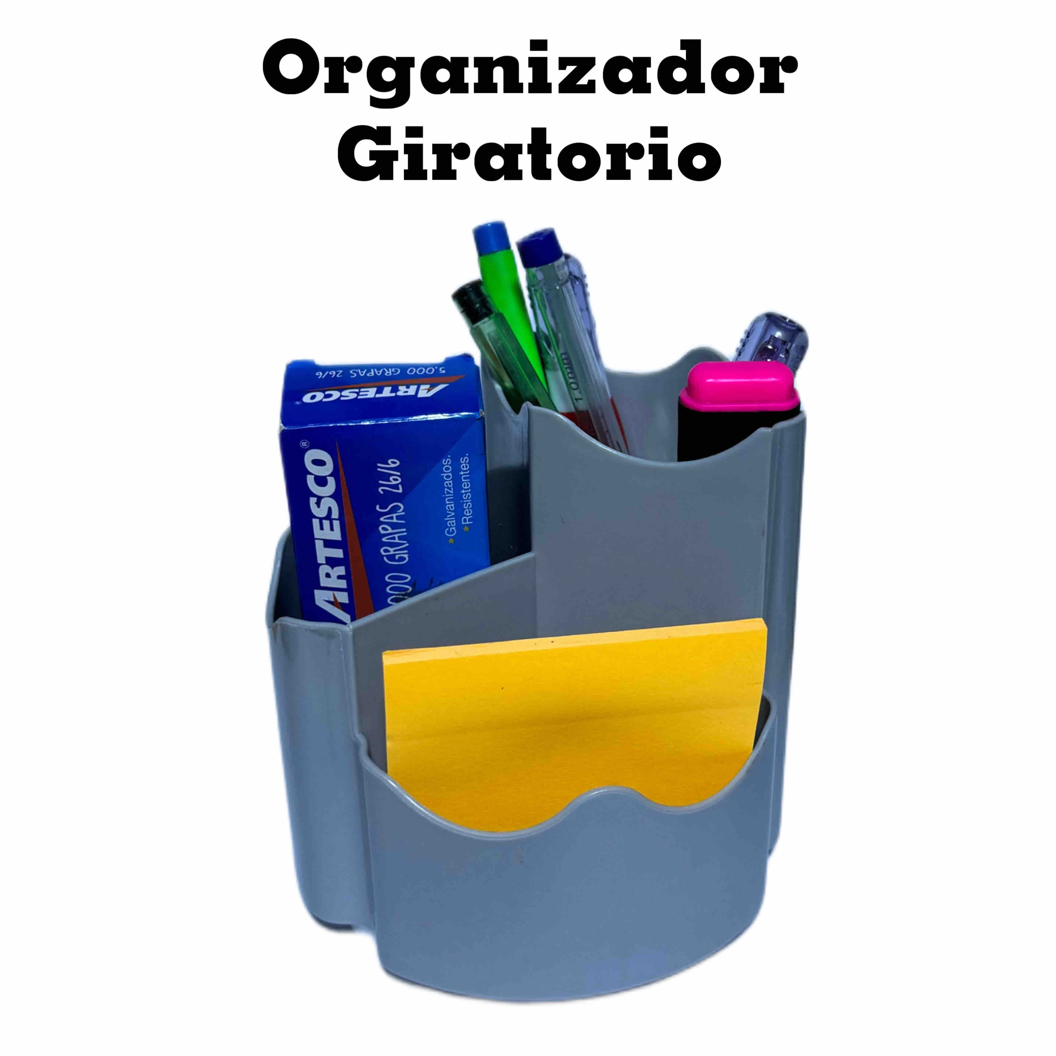 Organizador de escritorio, lapiceros, tijeras etc