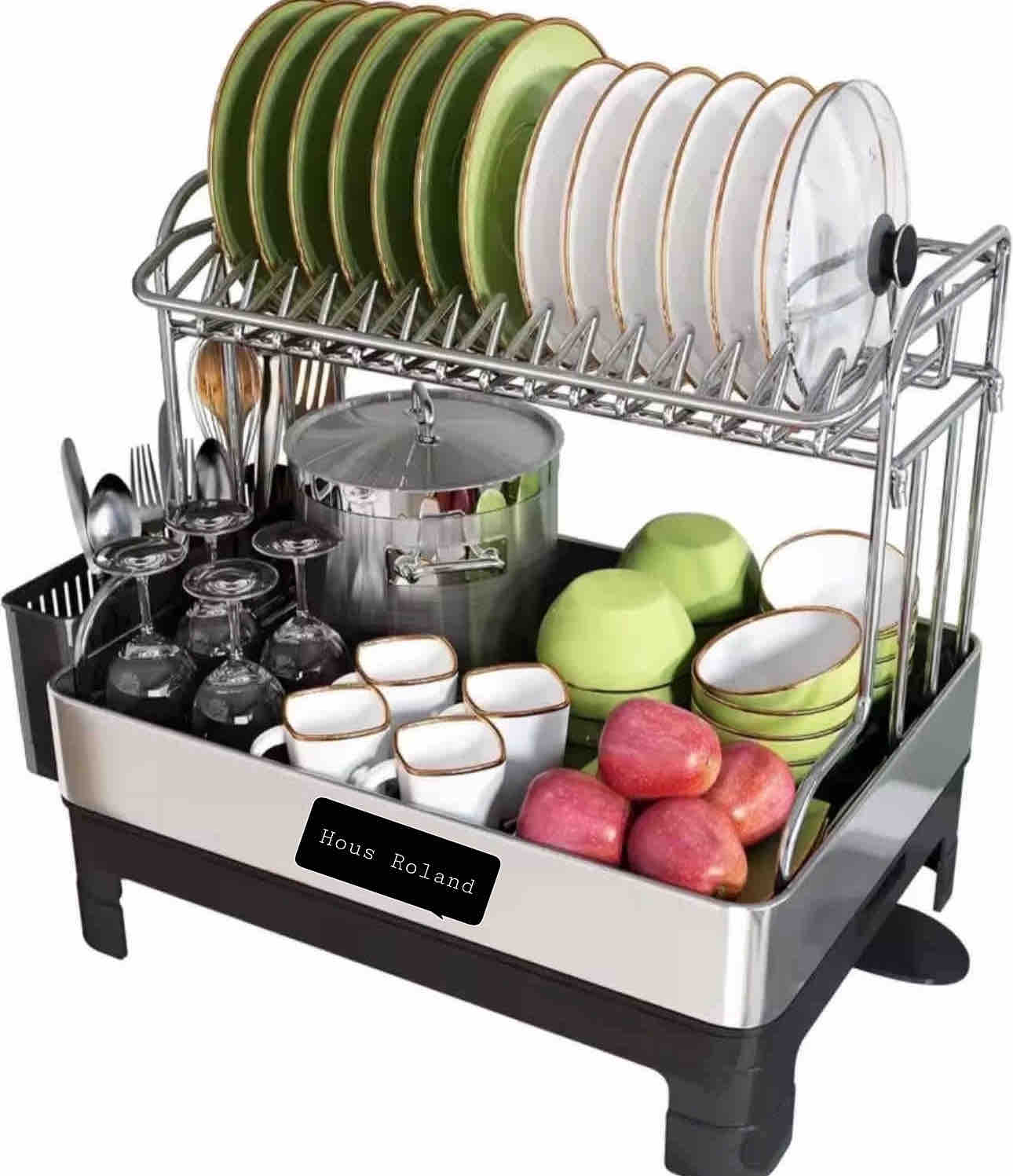 Escurridor de platos PREMIUM dos pisos.
