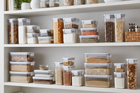 Contenedores para huevos y refrigerador