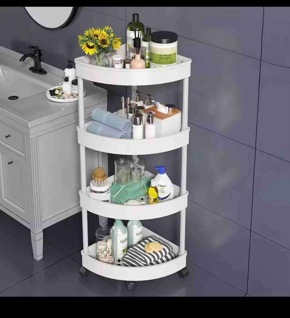 Estante Triangular Esquina 4 Niveles - Multiusos Baño Cocina ...