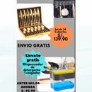 Combo mesa elegante / Set de 24 cubiertos / set de paleta y brocha