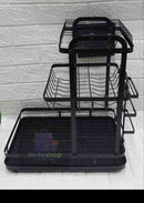 Escurridor de platos de 3 pisos