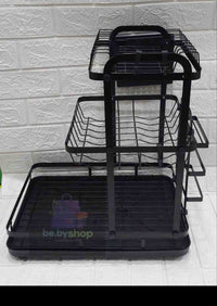 Escurridor de platos de 3 pisos