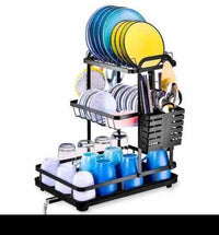 Escurridor de platos de 3 pisos