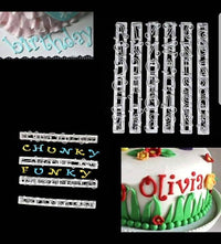 "Letras funky mayúsculas"