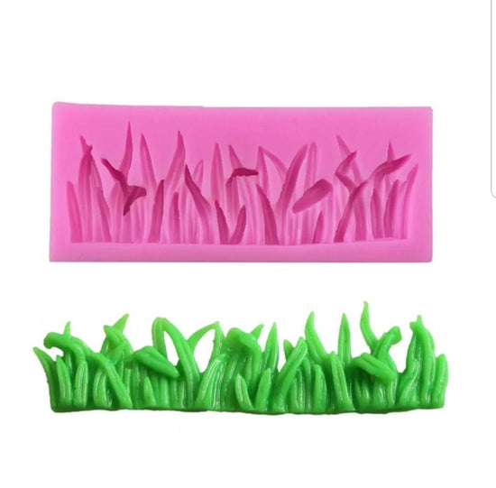 "Molde de pasto en silicona"