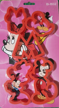 Cortador Mickey y minie B-802