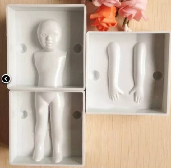 "Molde Cuerpo de niño"