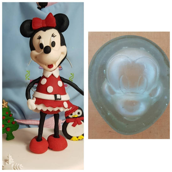 Cara minie, mickey grande