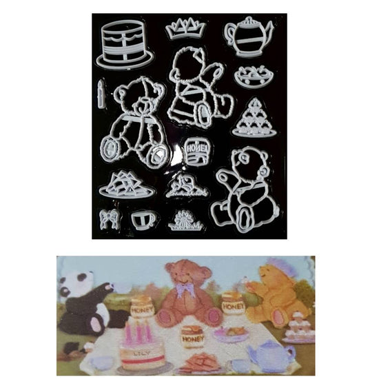 "Oso Teddy cortador 0071"