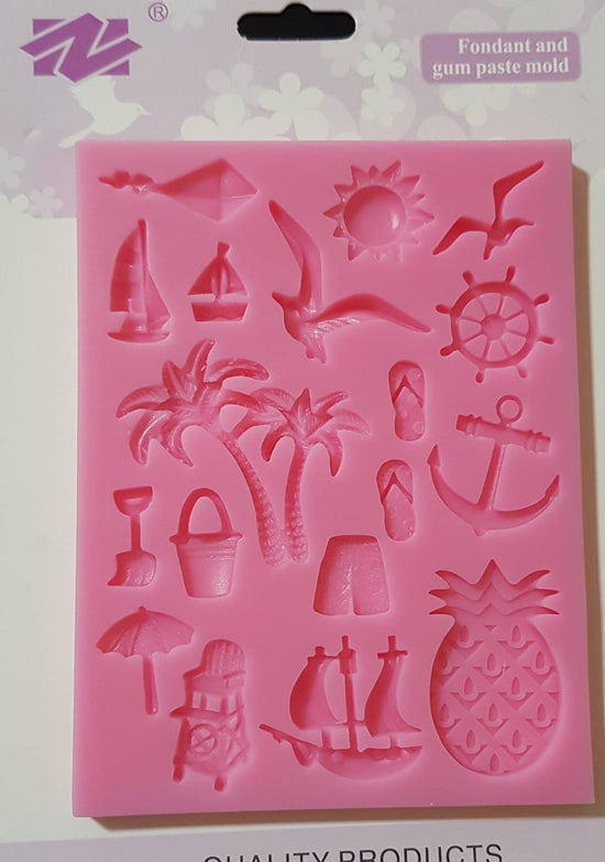 "Silicona mar y playa "