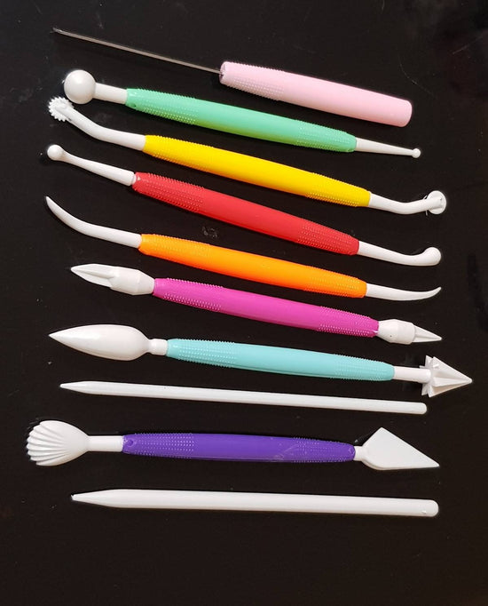 "Set de 9 sticks de colores"