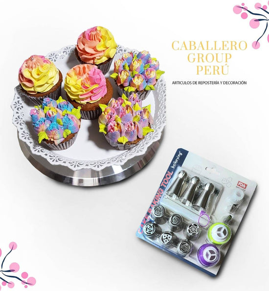 "Set de boquillas mixtas"