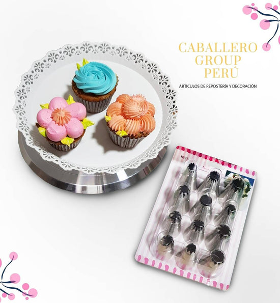 "Set de boquillas grandes"