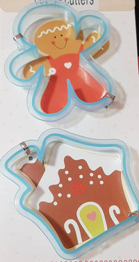 "Set de cortadores navideños "