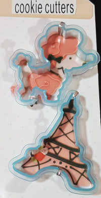 "Set de cortadores de galleta torre eiffel "