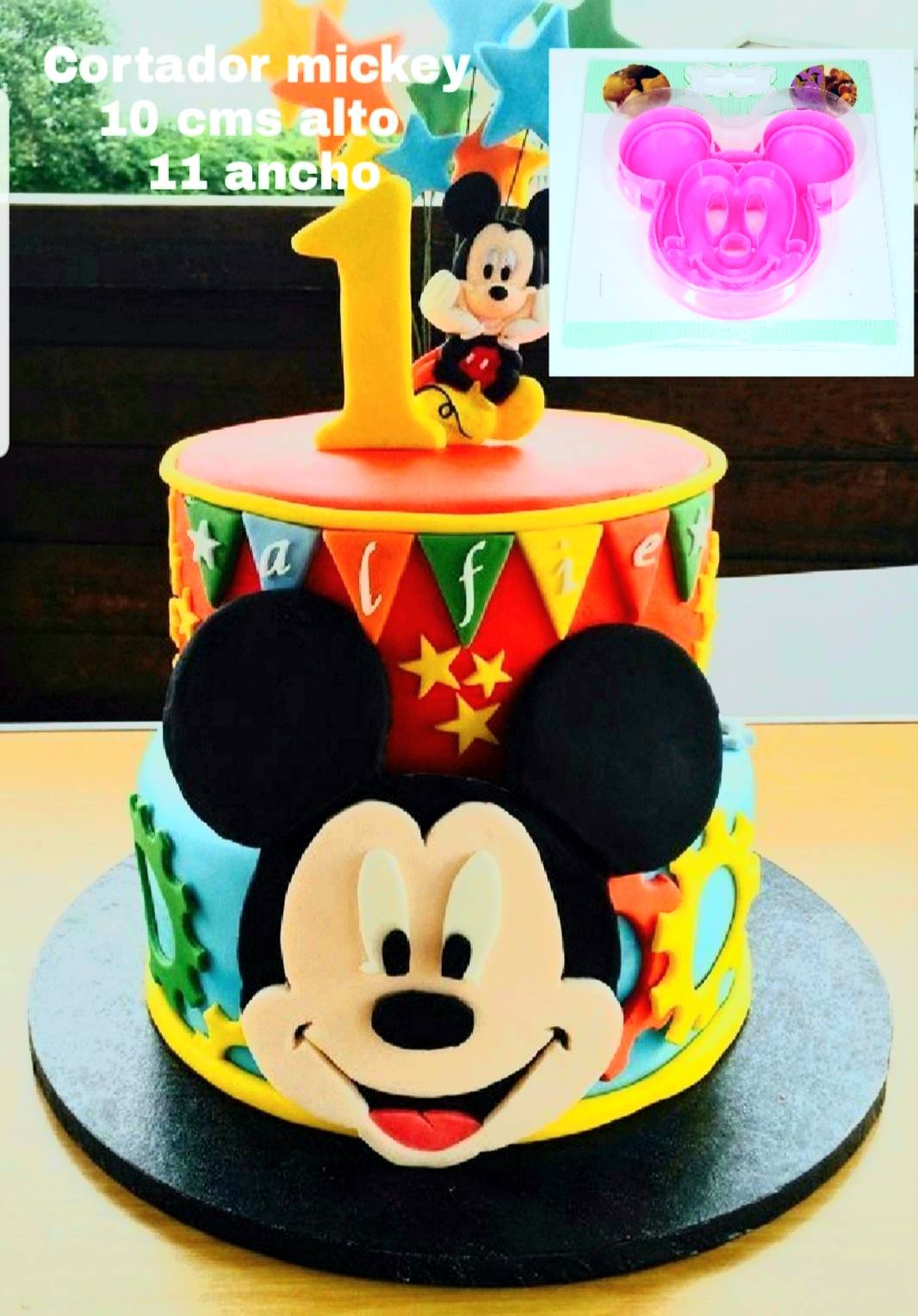 Cortador mickey grande