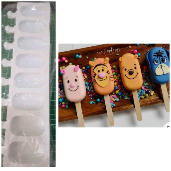 "Molde de paleta x 8"