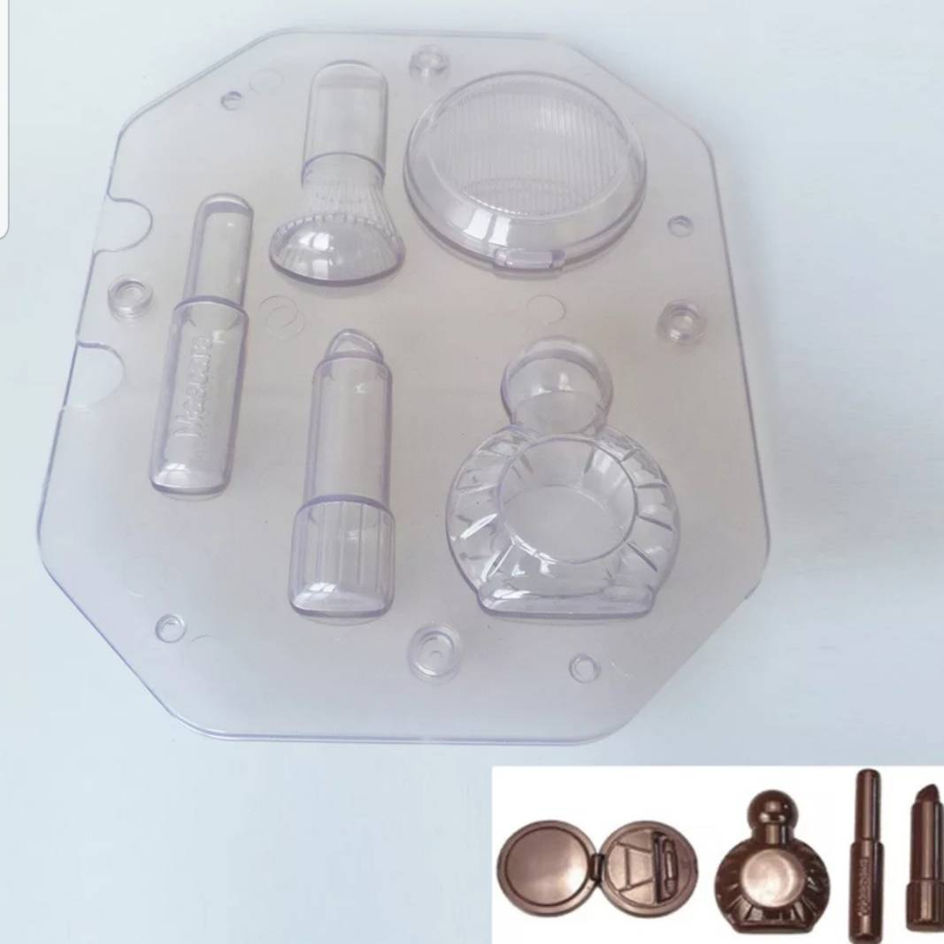 "Molde  de accesorios de maquillaje"
