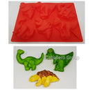 "Dinosaurios de silicona 3D"