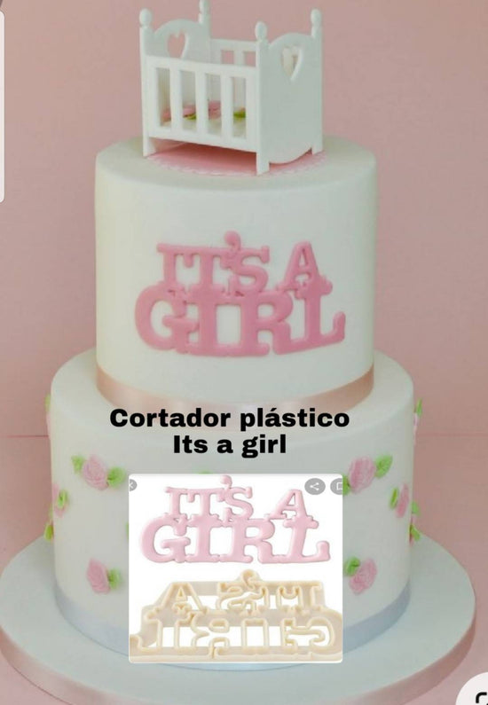 Cortador plástico its a girl dt3084