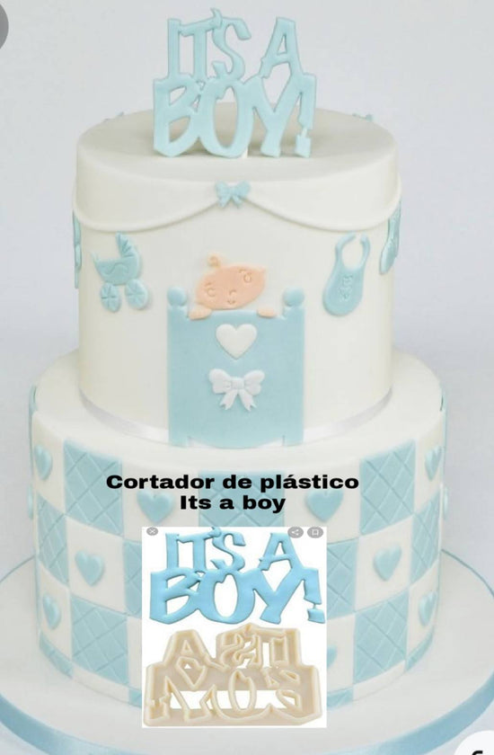 Cortador plástico its a boy dt 3085