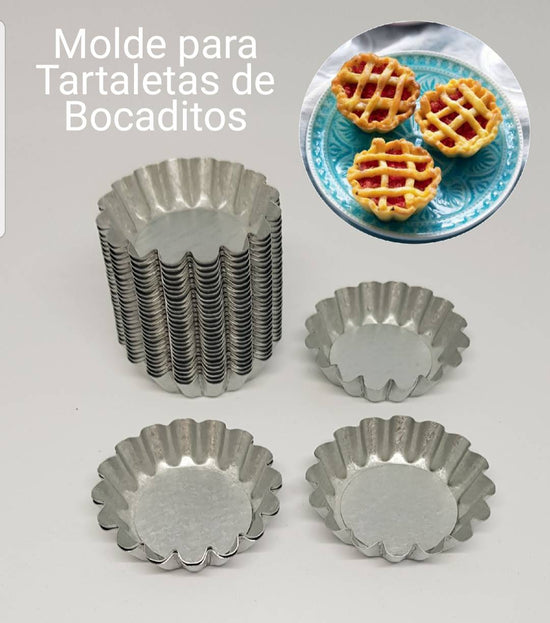 "Moldes  de  tartaletas para bocaditos #5 "