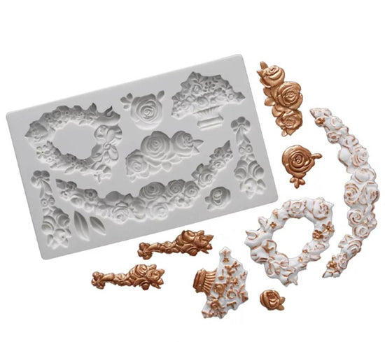 "Silicona de flores ml "