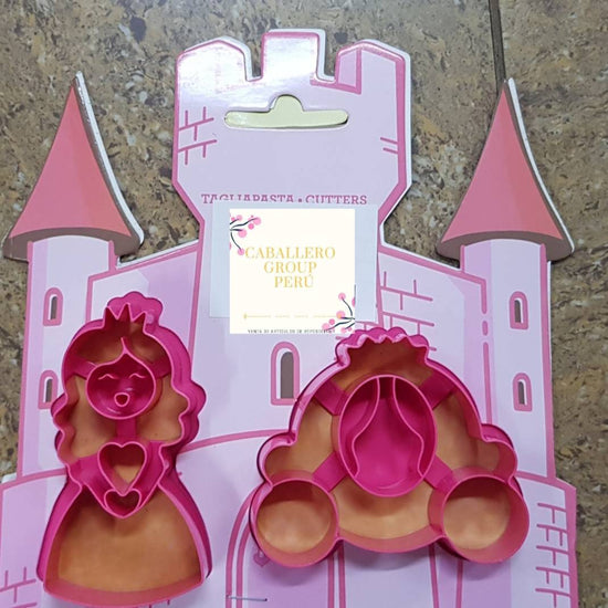 Cortador de princesa de plástico rep1-0532