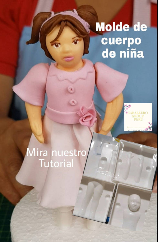 "Molde Cuerpo niña"