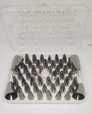 "Set de 52 boquillas con estuche"