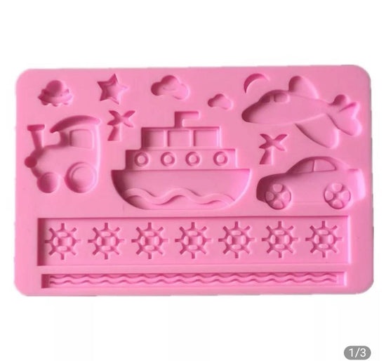 "Silicona de medio de transporte "