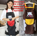 "Delantal de cocina, impermeable, resistente al calor "