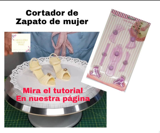 Cortador zapato de mujer chico