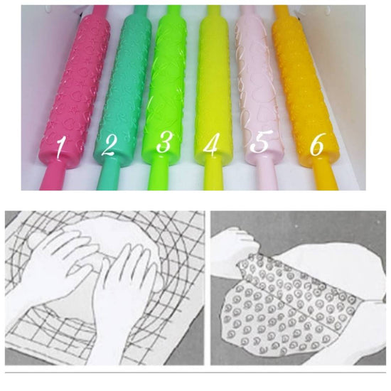 "Rodillo texturizador "