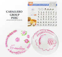 "Set de 52 boquillas con estuche"