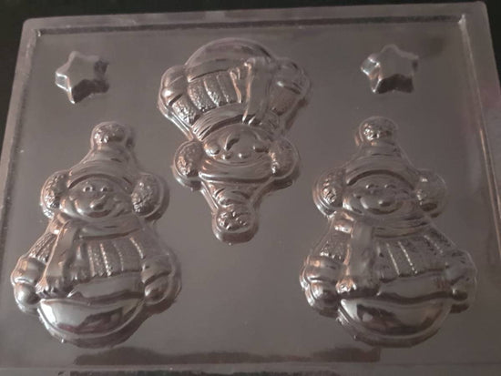 "Molde muñeco de nieve xy9"