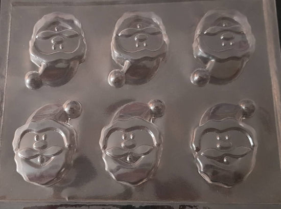 "Molde santa  Claus 2 acetato xy5"