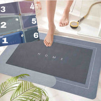 Salida de ducha rectangular absorbente, antideslizante