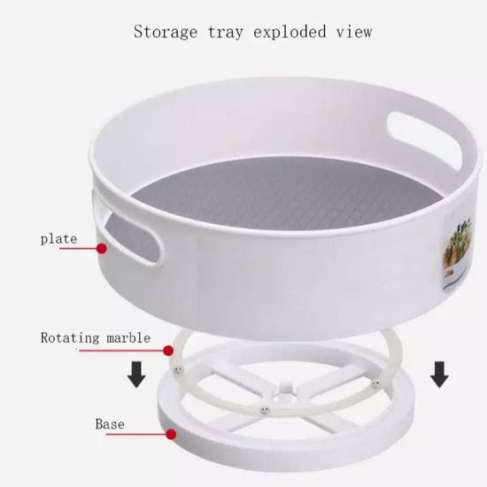 Bandeja giratoria mediana