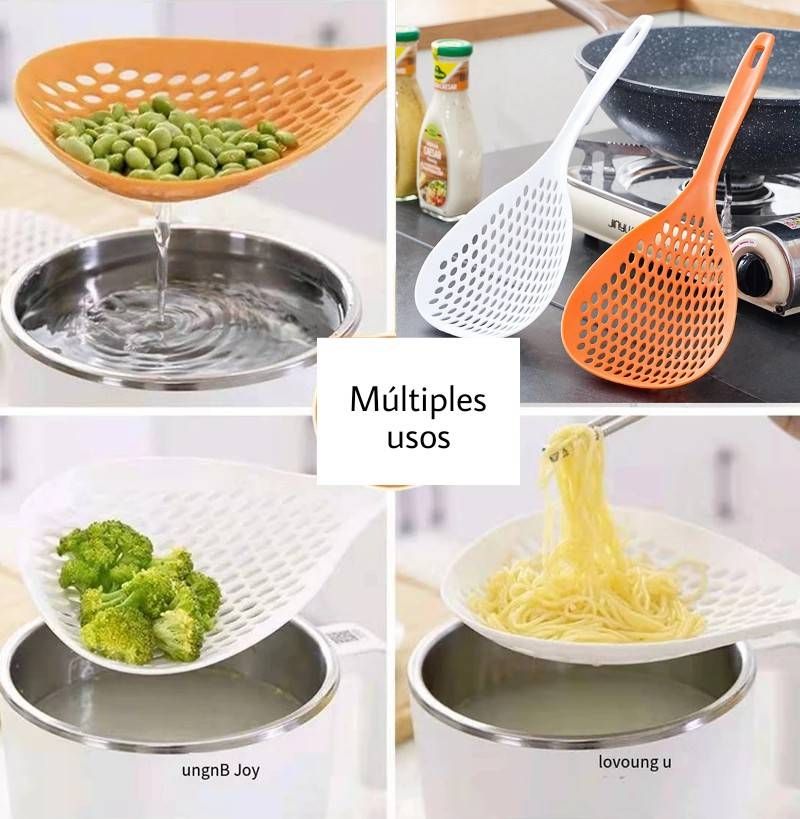 Colador de cocina de gran tamaño